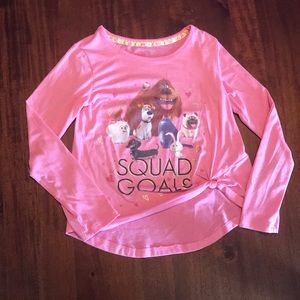 Girls The Secret Life of Pets Shirt size xs